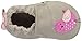 Robeez Girls' Soft Soles with Bow Back Slip-on, Peaceful Partridge, 6-12 Months M US Infant