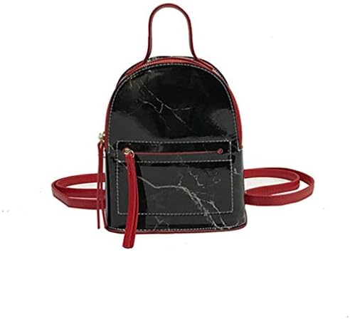 ミニバックパック ストーンバックパック ガールバックパックファッション トレンドパーソナリティバッグ女性 韓国語日本語印刷小袋 黒 9 中古 18 21 あなたが持っているに値する Cm