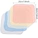 Arshiner Baby Wash Handkerchief Multicolor Feeding Wipe Cloth Baby Towel, 8 Count