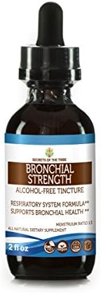 Bronchial Strength Tincture Alcohol-Free Extract (Organic: Echinacea Root, Garlic Bulb, Wildcrafted: Umckaloabo Root) 2oz