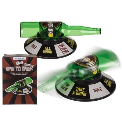 Out of the blue Spin to Drink, Multicoloured, approx. 18 cm