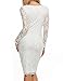 ANGVNS Cocktail Dress | Women's Long Sleeve Lace Dresses for Prom