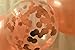 Pristine Parties Best Rose Gold Confetti Balloons for Party | 18 Pack Premium 100% Latex Balloons | 4 Mylar, 6 Clear Confetti, 8 Shiny Matte