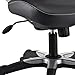 Modway Edge Mesh Back and White Vinyl Seat Office Chair With Flip-Up Arms - Computer Desks in Black