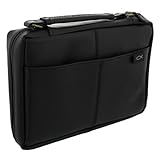 Genuine Leather Black Bible / Book Cover (Large)
