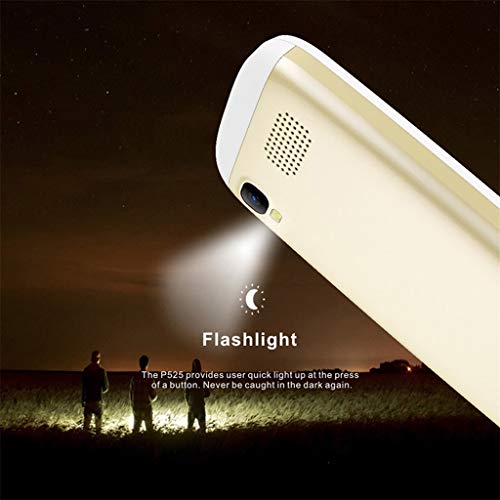Unlocked Cell Phone Functional Camera 2.4inch Anti-Fall FM Dual SIM Card Easy to Use for Seniors Big Volume (Black) - Thumbnail 7