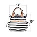 Diaper Bag Designer Tote with Swaddling Muslin Cotton Blanket Changing Pad Included By Jornix