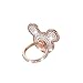 Universal Cell phone holder,Sunvy New Design Luxury Full Diamond Lovely Cat Shape Ring Grip Stand Car Mounts for Iphone, Ipad, Samsung HTC Nokia Smartphones Great Gift (Rose gold)