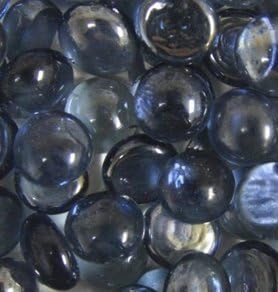 Gray Iridescent Fire Glass Gem 10 Lbs.
