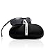 LUOMON Men's Polarized Wrap-Around Sport Sunglasses Al-Mg Aloy Black Frame/Grey Lens Unbreakable Frame LM8179