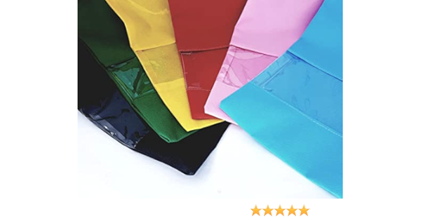 12 Saco Organizador para Sapatos Com Visor Transparente em TNT com 6 cores  diferentes : Amazon.com.br: Casa