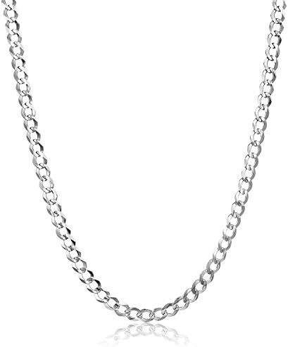 PRINS JEWELSPRINS JEWELS 14 Karat / 585 Gold Panzerkette Weißgold Unisex Kette - Breite 5.50 mm - Länge wählbar