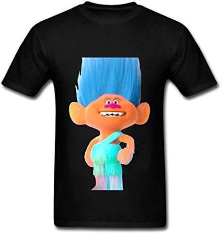 Trolls Lovely 2016 Men's T shirt Black XL