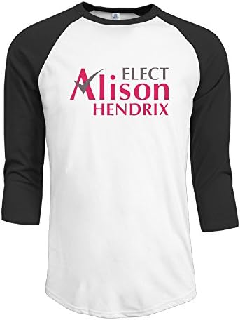 Orphan Black Elect Alison Hendrix Mens Plain Raglan Tee Shirt 3/4 Sleeve Offensive