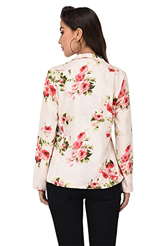 purys women's polyester floral summer blazer
