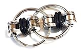 FidgetWorks Bike Chain Fidget Toy for Autism, ADD, ADHD, Stress and Idle Hands, Black