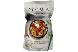KUNIN Rigato mix, premium Asian rice crackers, made with Thai jasmine rice, 12 oz