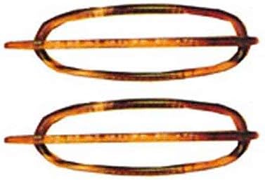 Efalock 96325250 Acetate Dragonfly Havana (Pack of 2)