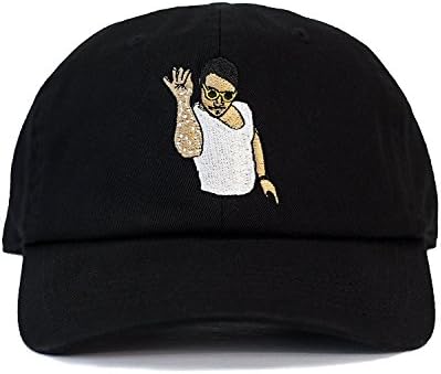 Salt Bae Dad Hat Baseball Cap Meme (Black)