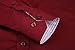 Alex Vando Mens Rayon Dress Shirts Wrinkle Free Regular Fit Stretch Button Down Shirt,Burgundy,M