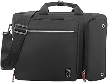 Rangeland Business Messenger Handbag Backpack for Laptop 3-Way Convertible Bag