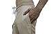 YogaAddict Men Yoga Short Pant, Ideal for Any Yoga Style and Pilates, Premium Quality, Beige - Size S