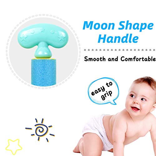 Super Soaker Water Guns, 5 Pack Squirt Guns Pool Toys with Long Range up to 30ft, Foam Water Blaster Perfect for Summer Outdoor Beach, Strong Stream Water Shooters for Toddler Kids Boys Girls Adults