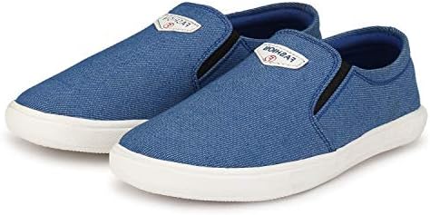 Frail Womens Denim Canvas Sneker Shoe (Blue)
