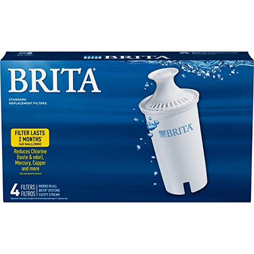 Brita Standard Replacement Pitcher Water Filters - 8 Count, 4 Count x 2