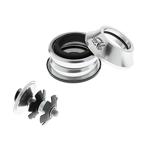SunniMix 1-1/8" Threadless Mountain Bike Bicycle Headset Sealed Bearing 44mm 2 Colors - Silver - Thumbnail 6
