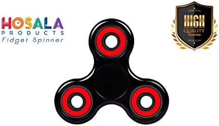 HOSALA - SPINNER FIDGET HAND TOY TORQBAR EDC. Focus, Stress reducer, Relieve AD, ADHD, anxiety, boredom. Dirt Resistant, Smooth Surface Finish, Ultra Durable, Killing Time
