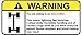 Volvo AWD funny warning decal, sticker
