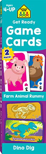 School Zone - Math War Multiplication Game Cards - Ages 8+, 3rd Grade ...
