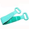 Extended-Silicone-Bath-Body-Brush-Bath-Exfoliating-Silicone-Body-Back-Scrubber-for-Shower-Body-Washer-Silicone-Body-ExfoliatorBathing-Accessories-Long-Handle-Green Silicone Bath Body Brush, Bath Exfoliating Silicone Body Back Scrubber for Shower, Extended 70 cm Exfoliating Body…