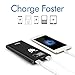ElfAnt Quick Charger 3.0 Metal shell Portable Power Bank External Battery digital with display for iPhone Samsung LG Nintendo Xbox Portable speakers and More (black)