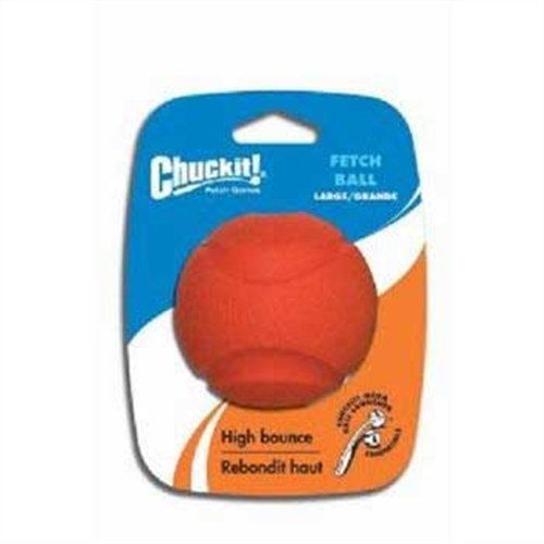 Chuckit! Fetch Ball, Large, 3-Inch, 1-Pack, Colors may vary