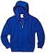 MJ Soffe Boys 8-20 Zip Hooded Sweatshirt, Royal, Medium