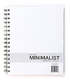 2017-2018 Medium Minimalist Academic Planner (7 x 8.5 Inches)