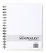 2017-2018 Medium Minimalist Academic Planner (7 x 8.5 Inches)