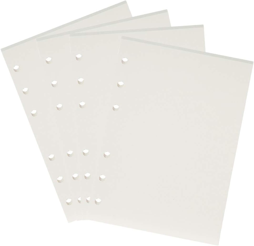 Moterm True A6 Planner Insert, 4Pack Binder Notebook