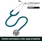 3M Littmann Classic III Stethoscope Caribbean Blue 27" 5623 view 2