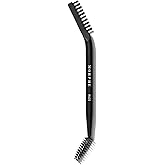 Morphe M620 Supreme Brow Dual-Ended Eyebrow Brush - Angled Comb & Spoolie Brow Brush - Tames, Grooms & Laminates Brows - Pair