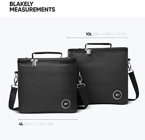 simple modern 4l blakely lunch bolsa for women & men