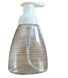 2PCS 250ml Clear Plastic Refillable Wash Hand Pump