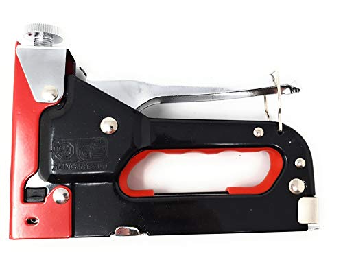 DWT-GERMANY 100231 3 in 1 Handtacker+Nagler Hand Tacker Klammern 4-14mm Tackerklammern Nägel Metall Nagler Hefter Hand… – Bild 4