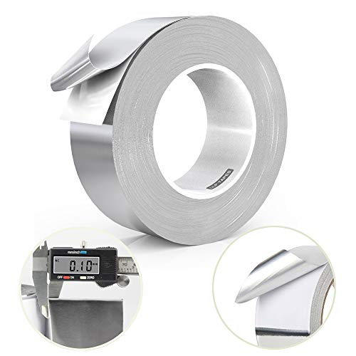 LLPT Aluminum Foil Tape 2 Inches x 165 Feet 3.94 Mil High Temp Heavy