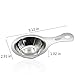 Egg Separator Acevan Egg Yolk White Separator 304 Stainless Steel (18/8) Egg Divider Filter - Dishwasher Safe Food Grade Cooking Kitchen Gadget - Silver