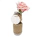 G2PLUS 100PCS Craft Scalloped Paper Gift Tags with Natural Jute Twines, 2.4 in Round Gift Tags for Birthday Party, Wedding Decoration Gifts, Arts & Crafts (Pure White)