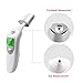 Medical Baby Forehead & Ear Thermometer FULLLIGHT TECH FDA Approved Digital Infrared Temporal Thermometer for Kids Infant Adults Patient with Fevel Alarm