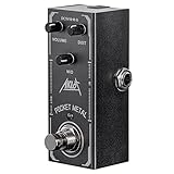 Pocket Metal Guitar Pedal, AKLOT Electric Effects